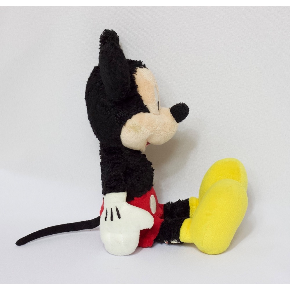 Disney Theme Parks Disneyland Mickey Mouse Fuzzy Bean‎ Bag 11" Stamped Plush - Picture 4 of 4